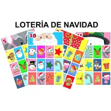 Loteria De Navidad Imprimible Para Niños Imprimir En Casa