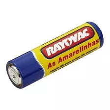 Pilha Rayovac As Amarelinhas Aaa Palito Tubo Com 40 1,5v