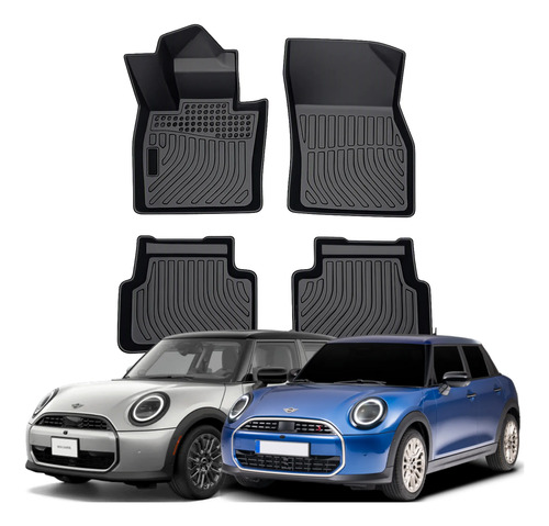 Cubre Pisos Calce Perfecto Mini Cooper 4 Puertas - 3 Piezas