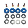 4 Kits Inyectores Mazda Cx7 Turbo Con Rondana Inferiores