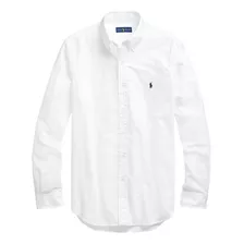 Camisa Hombre Polo Ralph Lauren White Oxford Original