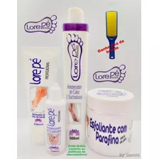 Kit Amolecedor De Calos Lore Pé 500ml + Brinde+ Frete Gratis