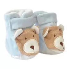 Pantufa Para Bebê Ursinho Nino Zip Toys Cores