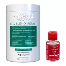 Prohall Bbtox Sem Formol Blend Repair 1000g Original + Binde