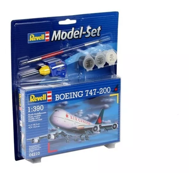 Revell 64210 Boeing 747-200 Air Canada 1:390 Model-set