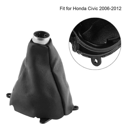 Funda Pomo Perilla Palanca  Honda Civic 2006 2007 2008 2009 Foto 3