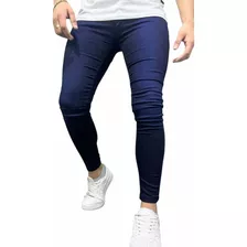 Jean Pantalon Hombre Liso Elastizados Chupin