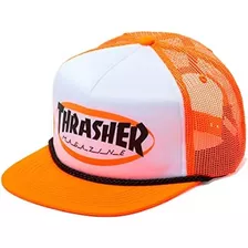 Thrasher Gorra Snapback Ellipse Mag Logo Trucker Rope Hombre