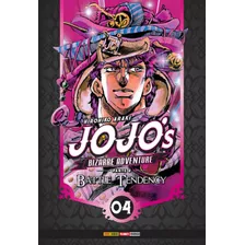 Jojo's Bizarre Adventure - Parte 2: Battle Tendency Vol. 4, De Araki, Hirohiko. Editora Panini Brasil Ltda, Capa Mole Em Português, 2022