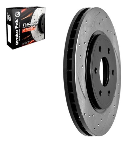 Discos De Freno Marca Brake Pak Para Nissan Frontier 4x2 Foto 3