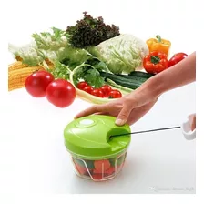 Mini Processador De Alimentos Manual Triturador Alho Legumes