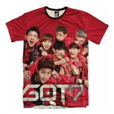 Camiseta Camisa Kpop Got 7 Got7 Gatsebeun Team Banda Jb Mark