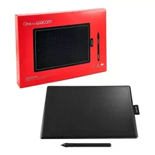 Tableta Gráfica Wacom One Medium Ctl-672 Negra Y Roja 