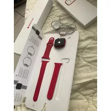 Apple Watch Series 7 (gps, 45mm) Caixa De Alumínio Vermelho 