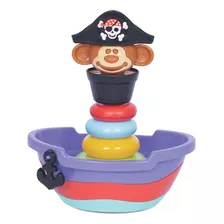 Brinquedo Educativo - Baby Pirata Caixa - Merco Toys