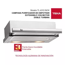 Campana Purificador Teka Tl6310 Extensible Inoxidable 60cm