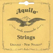 Cuerdas Para Ukelele Tenor Aquila Nylon Blanco 06/c