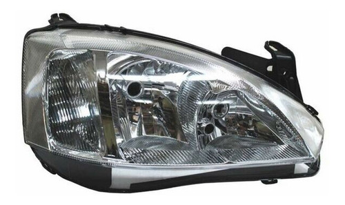 Faros Corsa Tornado 2003-2004-2005-2006-2008 Cromo Foto 2