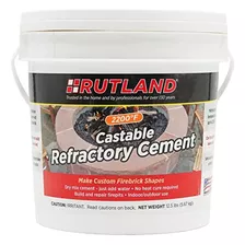 Rutland 12.5 Lbs Tub Castable Cement - Mezclar Agua (ar...