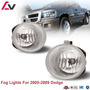 For Dodge Dakota 2005-2009 Clear Lens Pair Bumper Fog Li Yyr