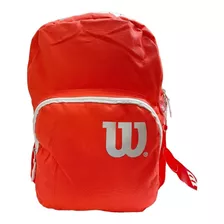 Morral Escolar Mochila Universitaria Wilson Bolso Niña Color Coral Diseño De La Tela Sweet