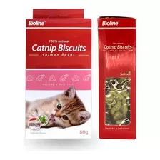 Galletas De Catnip Y Salmón - Bioline