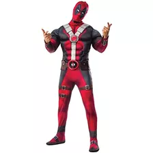 Disfraz De Deadpool Músculo, Pecho, Y Máscara Para Hombre