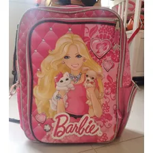 Mochila Barbie Bolsillo Casa Muñecas