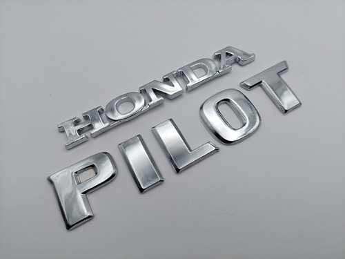 Emblemas Cajuela Honda Pilot Cromados Del 2009 Al 2015 Foto 3