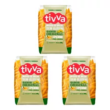 Penne Tivva De Milho Original Sem Gluten Kit Com 3 Un 500g