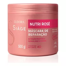 Máscara Capilar Eudora Siàge Nutri Rosé 500g