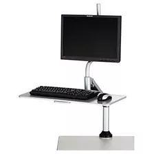 Safco Products 2130sl Desktop Sit Stand Workstation