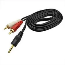 Cable Auxiliar De Audio Rca A Estereo Plug 3.5mm. 1.5mts