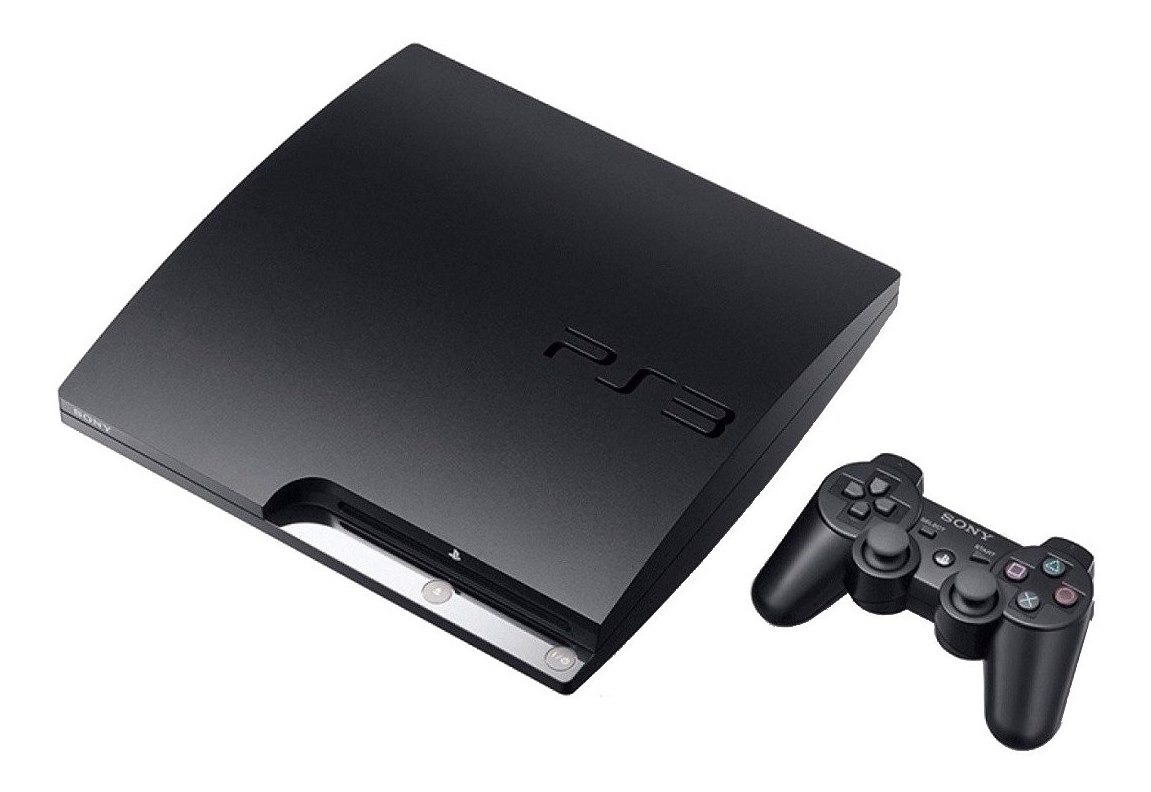 Sony Playstation 3 Slim 320gb Standard  Color Charcoal Black