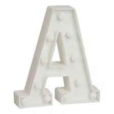 Letras Y Números Led 3d Luces Foco Lampara Decora Abecedario