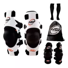 Joelheira Motocross Trilha Enduro Hgf Articulada Oferta Moto