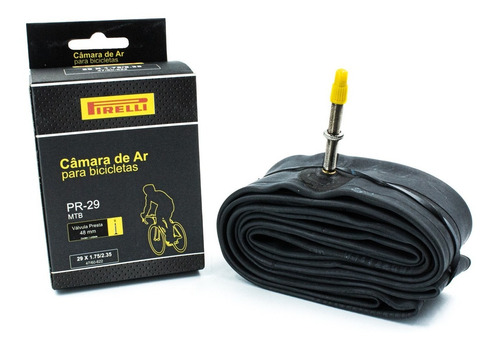 Câmara De Ar Pirelli Bike Mtb Aro 29 Presta 48mm Bico Fino 