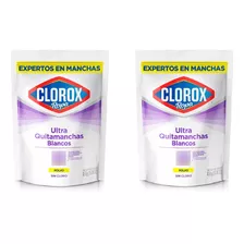 Ultra Quitamanchas Polvo Clorox Blancos Intensos 450g 2pack