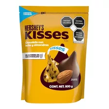 Chocolate Hershey's Kisses Con Almendras De 800 Grs