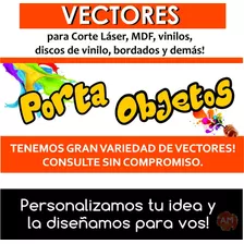 Vectores Corte Lasér Elementos Porta Objetos ! X Descarga