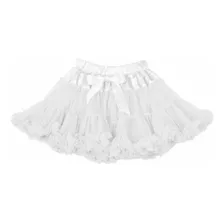 Falda Princesa Fluffy Chiffon Petti Skirt - Blanco