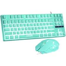 Combo Teclado + Mouse Gaming Con Cable Retroiluminado Led