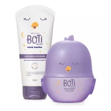 Kit Boti Baby Nana Neném Deo Colônia 100ml + Hidratante 150g Cor Lavanda