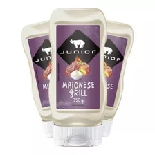 Maionese Grill Junior Cremosa Receitas Fast Food - 350g