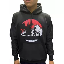 Sudadera Negra Tipo Canguro De Pokemon ,picachu Color Negro