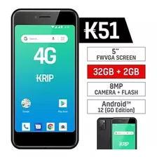 Telefono Celular Android Krip K51 4g 32gb 2gb Ram Dual Sim