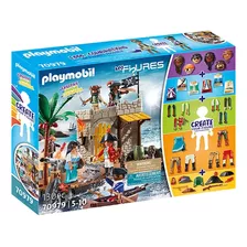 Playmobil - Ilha Dos Piratas - My Figures 70979