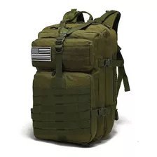 Mochila Tática Camping Militar 50 Litros Resistente A Água 