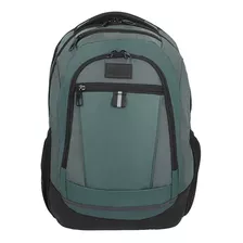 Mochila X Trem Backpack Brooklyn 326 Porta Notebook Color Verde