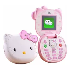 Celular Hello Kitty Flip K688 Branco